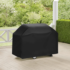 Waterproof Dustproof BBQ Grill Cover - Black / 170cm by lifeideas