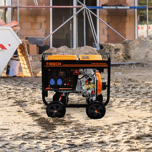 T-Mech 2kVA Portable Diesel Generator Open Frame - Orange by T-Mech