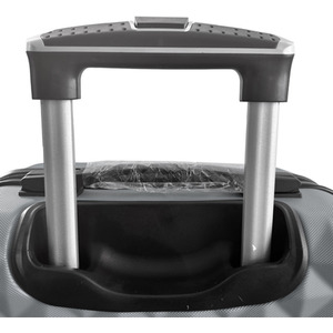 3pc ABS 4 Wheel Diamond Luggage Set by Groundlevel