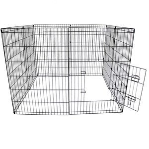 Oypla Large Folding Pet Play Pen Cage Enclosure Fence by Oypla