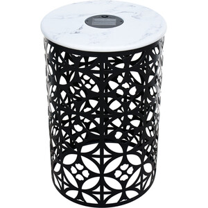 Hudson Solar Table - Black and White