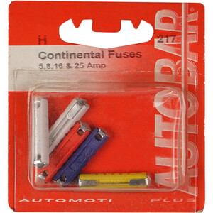 Assorted Ceramic Continental Fuses by Autobar