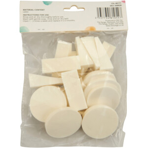 Pack of 20 Makeup Sponges by Colour Company