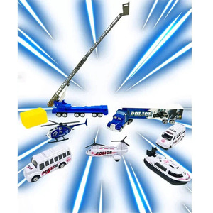 Vehicle Playset Police Squad Unit 999 - Blue by Big Daddy