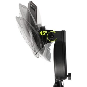 2KW IPX4 Freestanding Electric Patio Heater Remote Control 3 Modes - Black by Primrose