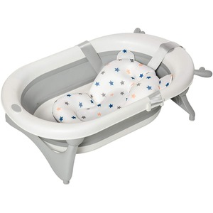 Baby Bath Tub - Grey by HOMCOM