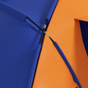 Outsunny 2 Room Camping Tent with Living Area and Awning for 4-6 Person - - by Outsunny