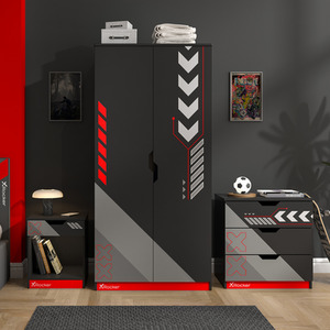 X Rocker Octane Furniture Set - Black / Red by X Rocker