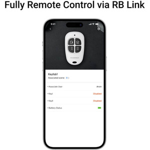 Wireless Key fob - White by Roombanker