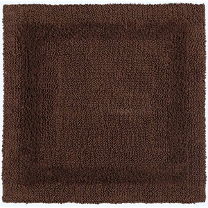 Luxury Reversible Cotton Shower Mat - Chocolate by Homescapes