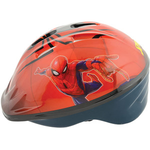 Spiderman Kids Safety Helmet, 48-52cm - Red by NA