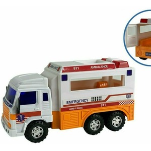 Big-Daddy Friction Powered Lorrys Toy Truck - Multi / Ambulance by Big Daddy