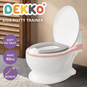 Kids Potty Trainer Seat - Grey by Dekko