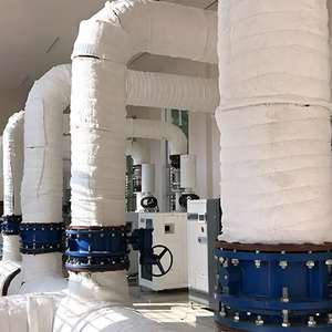 Fire-resistant Heat-insulating Ceramic Fibre Blanket - White by lifeideas