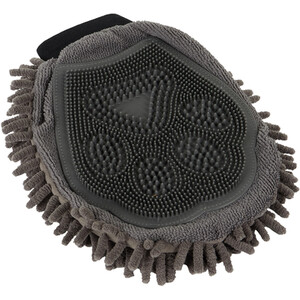 2 in 1 Grooming and Drying Mitten - Grey