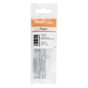 Heavy Wide Straight Door Bolt by Hiatt