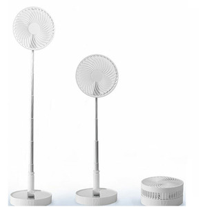 Portable and Foldable Standing Fan - Black