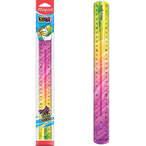 Maped 30cm Twist N Flex Decor Ruler by Maped