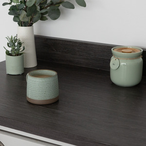 dc fix Sheffield Umbra Self Adhesive Vinyl Wrap for Kitchen Doors and Worktops - Dark Grey / A4 by d-c-fix