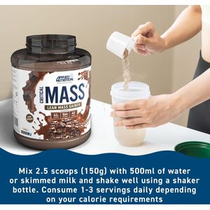 Critical Mass 2.4kg Professional Mass Gainer by Applied Nutrition