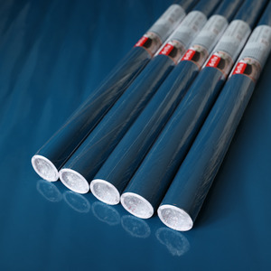 dc fix Glossy Petrol Self Adhesive Vinyl Wrap for Kitchen Doors and Furniture - Blue / 67.5cm x 2m (pack of 5) by d-c-fix