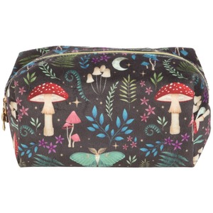 Dark Forest Print Makeup Bag - Multicolour by Kingsbury Gifts