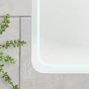 I Touch Boston LED Mirror - Rectangular by Boston