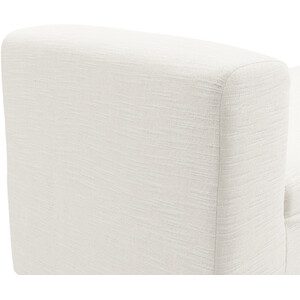 Serena Ivory Bench - Ivory and Black