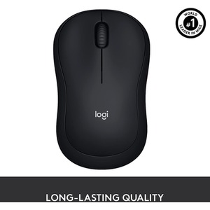 Logitech M185 Wireless Mouse Black - Black by Logitech