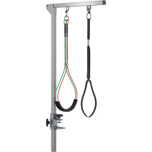 Foldable Pet Grooming Arm with Clamp - Silver by PawHut