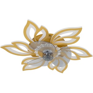 Petal-Shaped Ceiling Fan Light by Livingandhome