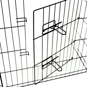 Oypla Large Folding Pet Play Pen Cage Enclosure Fence by Oypla