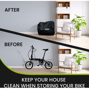 Eelo Bike Transport Bag for Folding Bicycles and eBikes - Black by eelo