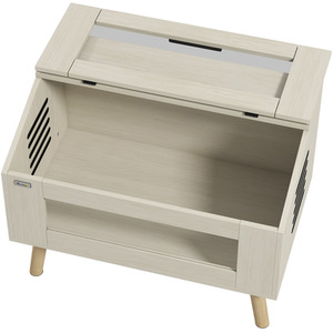 PawHut Reptile Terrarium, Snake Vivarium with Tempered Glass Windows - Brown / 111l by PawHut