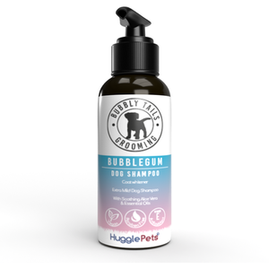 Bubbly Tails Bubblegum Whitening Shampoo for Dogs Vegan Friendly - White by HugglePets