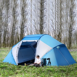 Outsunny Camping Tent With UV Protection by Outsunny