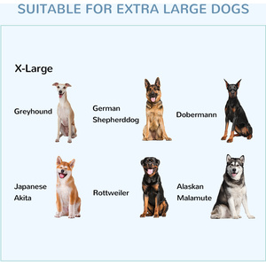 PawHut Metal Heavy Duty Dog Cage - Black / 76cm / 109cm by PawHut