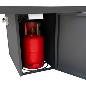 Modular Garden Furniture Set with Fire Pit - Grey by Jardi