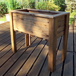 Large Raised Trough - Brown by Charles Taylor