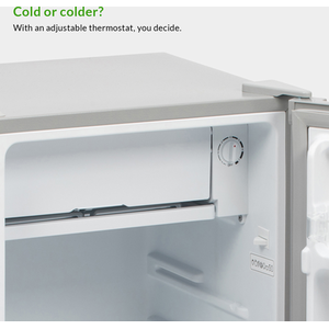 Willow Under Counter Fridge - Silver by Willow