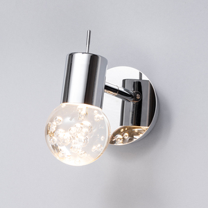 Ayston LED Bathroom Wall Light - Chrome / 5W by Litecraft
