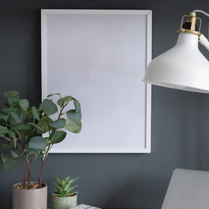 dc fix Whiteboard Black Self Adhesive Vinyl Wrap - white by d-c-fix