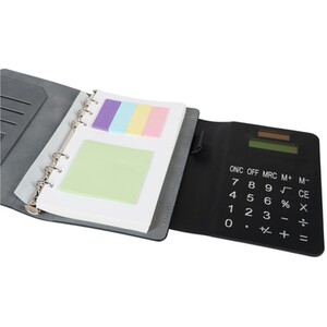 Calculator Notebook Organiser - Black by I-doodle