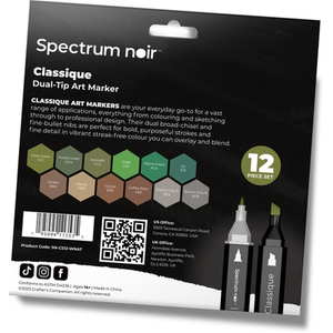 Spectrum Noir Classique 12 Pack - Woodland Nature by Spectrum Noir