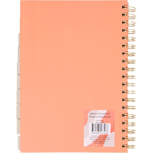 Apricot Crush B5 Project Notebook - Pink