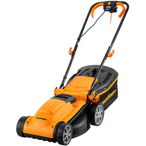 LawnMaster 34cm 1400W Electric Lawnmower - Orange by LawnMaster