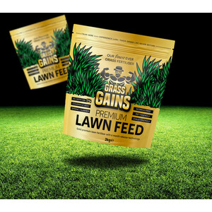 Grass Grains Premium Lawn Feed 2kg by Grass Gains
