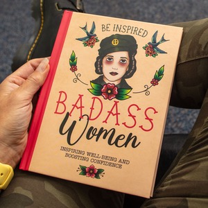 Be Inspired - Badass Women Book - Pink by Bee Three Books