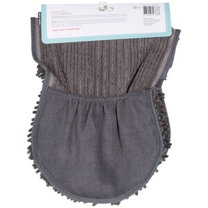 Pet Noodle Towel Glove - Grey