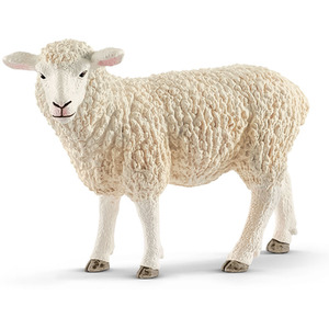 SCHLEICH Farm World Sheep Toy Figure - Black by SCHLEICH